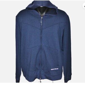 NICE PETER MILLAR Beaumont Lightweight Performance Full-Zip Hoodie XL, Navy